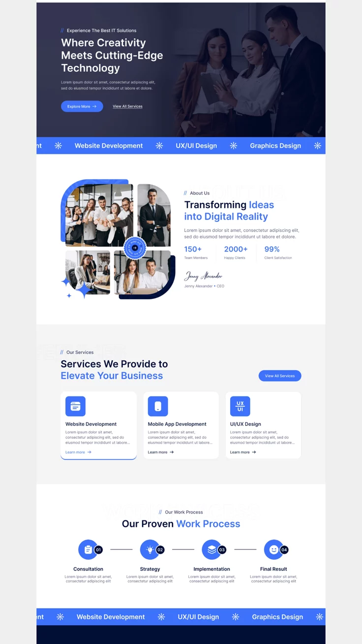 Tech Startup Branding - Screen 2